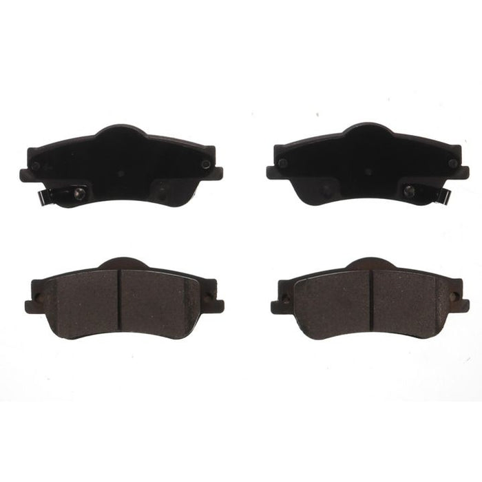 Four BFD1352CR ProSeries OE Brake Pads in black, arranged in two rows on a white background.