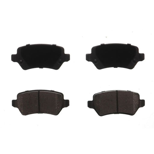 Top and bottom view of four BFD1362SM ProSeries OE Brake Pads in black, arranged in a rectangular pattern against a white background.