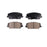 Two rows of BFD1735CR ProSeries OE Brake Pads, each row containing two brake pads, against a white background.