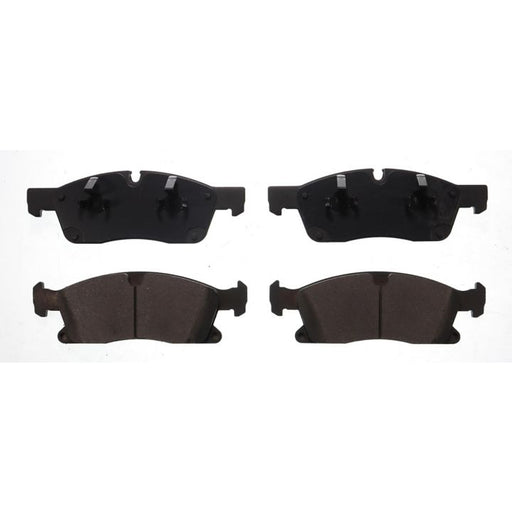 Four BFD1629ASM ProSeries OE Brake Pads arranged in two rows, displaying both front and back sides against a white background.