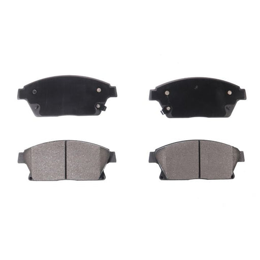 Four BFD1467CR ProSeries OE Brake Pads in black and gray arranged in a grid on a white background.
