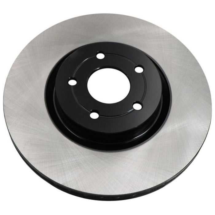 A round, silver and black C06933 ProSeries OE+ Brake Rotor with visible mounting holes in the center.
