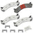The SXD1303 ProSeries XD Brake Pads set includes four pads, mounting hardware, and a packet of brake lubricant.