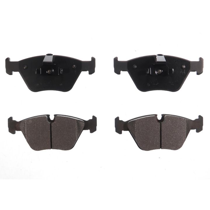 Four BFD946SM ProSeries OE black brake pads aligned in two rows on a white background.