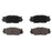 Four BFD1178SM ProSeries OE Brake Pads in black, arranged in pairs on a white background.