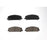Four BFD1286CR ProSeries OE Brake Pads, black and rectangular, arranged in a 2x2 grid on a white background.