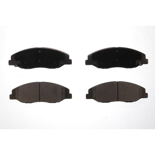 Four BFD1332CR ProSeries OE Brake Pads in black arranged in two rows on a white background.