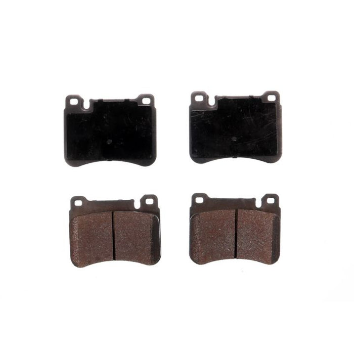 Four BFD1121SM ProSeries OE Brake Pads in black and brown, arranged in two rows on a white background.