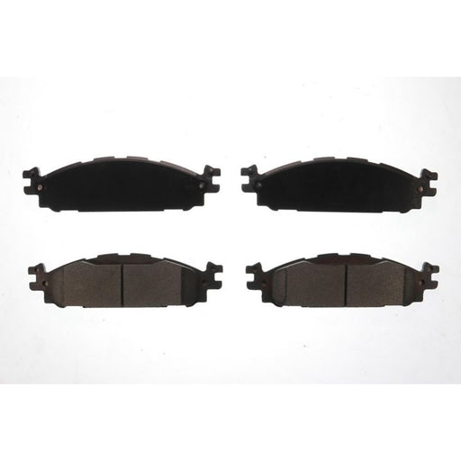 Four BFD1508CR ProSeries OE Brake Pads in black, arranged in a grid pattern on a plain white background.