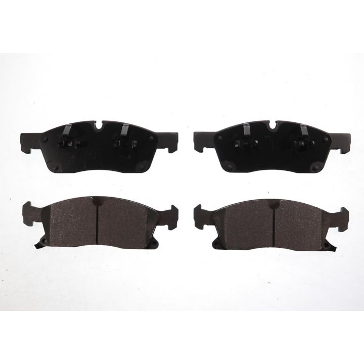 Four BFD1455CR ProSeries OE brake pads in black, arranged in two pairs against a white background.