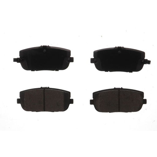 Four BFD1180CR ProSeries OE brake pads in black, arranged in a grid on a white background.