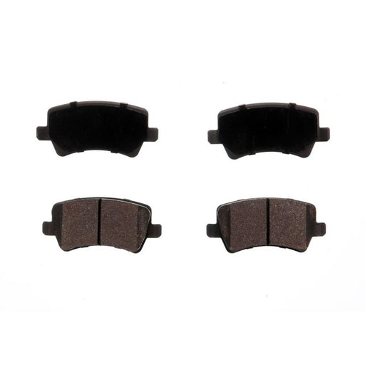 Four BFD1307CR ProSeries OE Brake Pads in black and gray, arranged in a 2x2 grid on a white background.