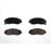 The BFD1506CR ProSeries OE Brake Pads, displayed in a set of four and arranged in two rows against a white background.