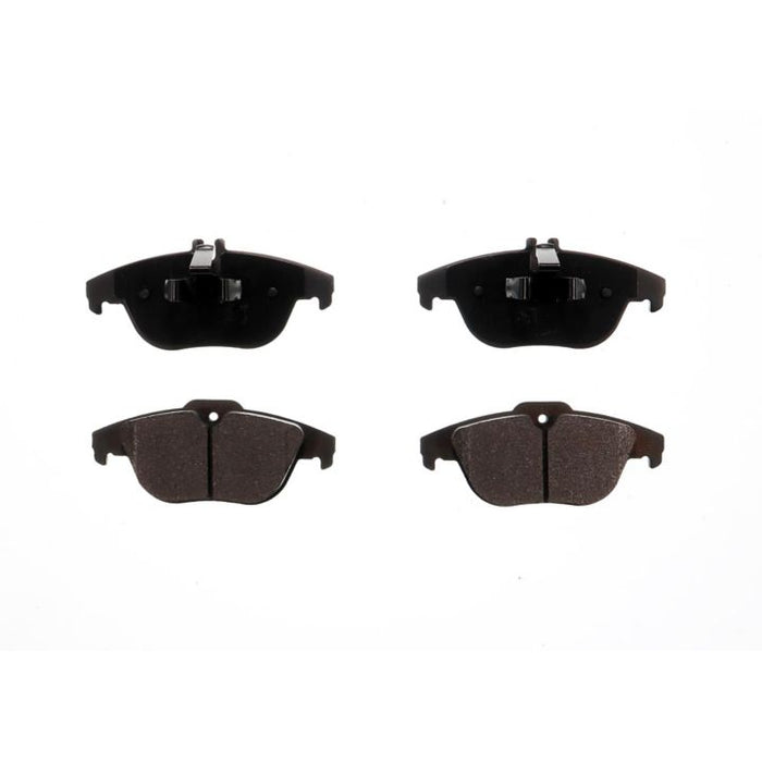Four BFD1341ASM ProSeries OE Brake Pads in black and grey, arranged in two rows of two on a white background.