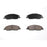 Four BFD1463CR ProSeries OE Brake Pads, in black and gray, are arranged in two rows on a white background.