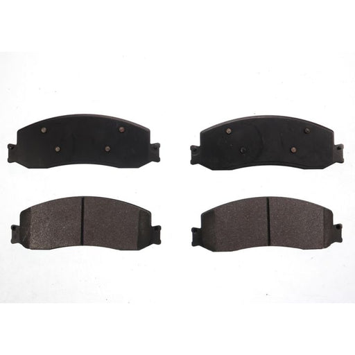 Four BFD1631ASM ProSeries OE Brake Pads in black, arranged in two rows on a white background.