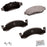 MMS50 ProSeries OE+ Brake Pads and