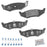 MMX658 ProSeries OE+ Brake Pads