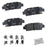 MMX672 ProSeries OE+ Brake Pads