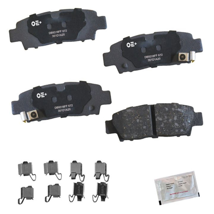 MMX672 ProSeries OE+ Brake Pads