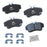 MMS841 ProSeries OE+ Brake Pads