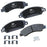 MMX1092 ProSeries OE+ Brake Pads