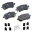 MMX1326 ProSeries OE+ Brake Pads