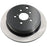 The C80203 ProSeries OE+ Brake Rotor boasts a circular metal disc and a central mounting hub with multiple holes.