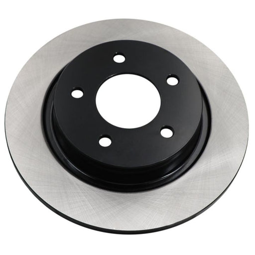 The C26327 ProSeries OE+ Brake Rotor features a silver outer edge and a black inner section with five bolt holes.