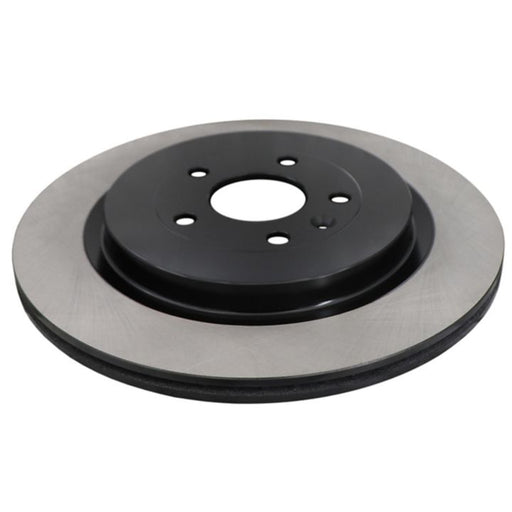 The C80536 ProSeries OE+ Brake Rotor features a shiny outer edge and a black central mounting section with holes.