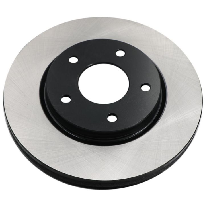 The C26571 ProSeries OE+ Brake Rotor features a silver outer edge and a black inner section with five bolt holes.