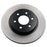 A single C26501 ProSeries OE+ Brake Rotor featuring a black central hub and a silver outer ring, designed for vehicle braking systems.