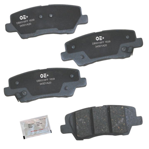 MMX1839 ProSeries OE+ Brake Pads and