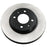 The C80495 ProSeries OE+ Brake Rotor is a metal car brake disc rotor featuring a black center and multiple mounting holes.