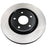 The C80509 ProSeries OE+ Brake Rotor, featuring a clean design with a black center and metallic outer ring, is isolated on a white background.