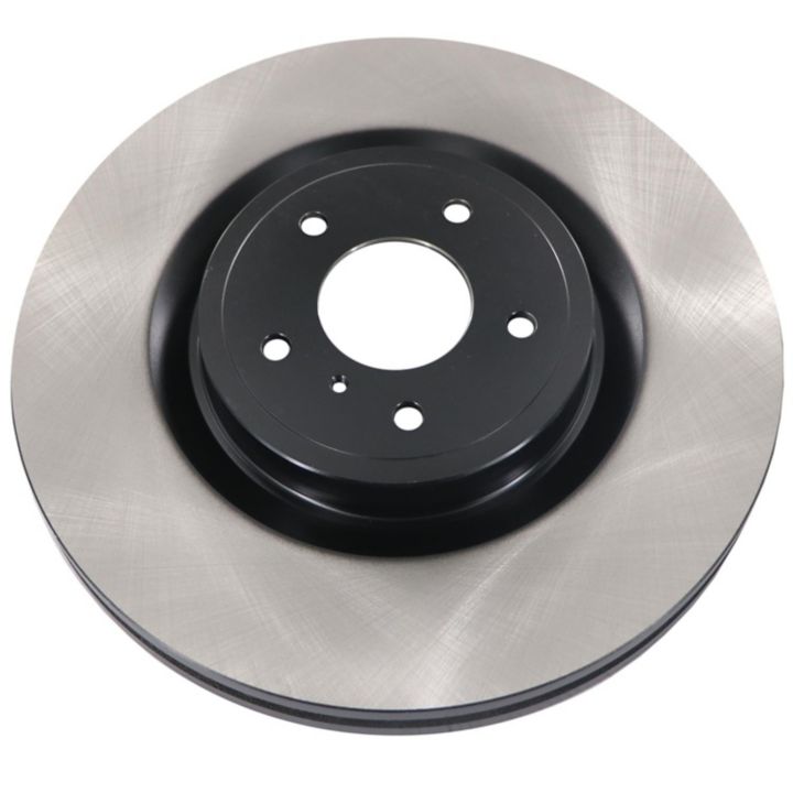 The C26531 ProSeries OE+ Brake Rotor is a silver and black car brake disc rotor featuring multiple holes in the center.