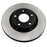 The C80586 ProSeries OE+ Brake Rotor is a silver and black brake disc rotor featuring a central hole and several smaller surrounding holes.