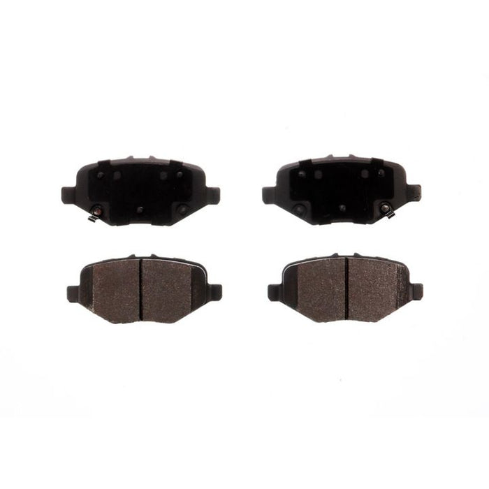 Four BFD1612SM ProSeries OE Brake Pads arranged in two rows on a white background.