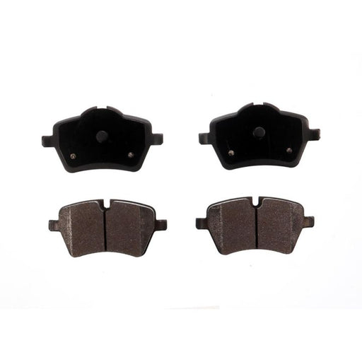 Four BFD1204SM ProSeries OE Brake Pads in black, arranged in a grid pattern on a white background.