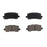 Four BFD1698CR ProSeries OE Brake Pads in black, aligned in a 2x2 grid on a white background.