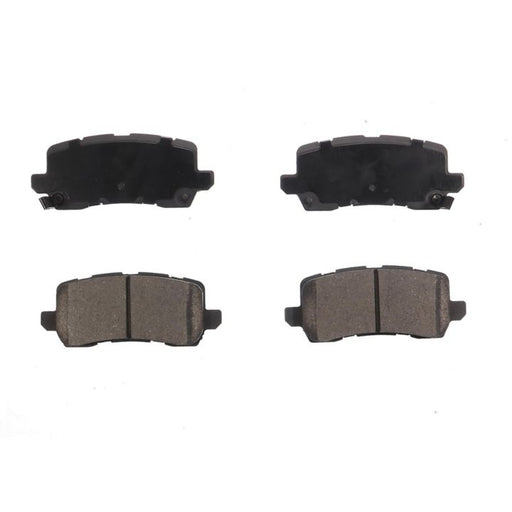 Four BFD1698CR ProSeries OE Brake Pads in black, aligned in a 2x2 grid on a white background.