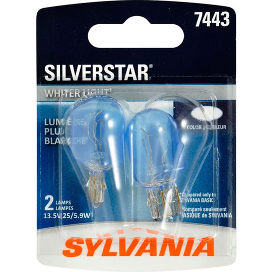 7443ST.BP2 7443 Sylvania SilverStar® Mini Bulbs
