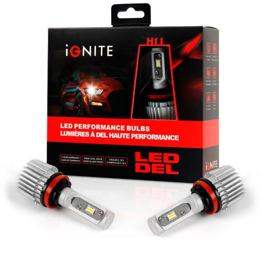H11.LED H11 Ignite LED Headlight Bulbs, 2-pk
