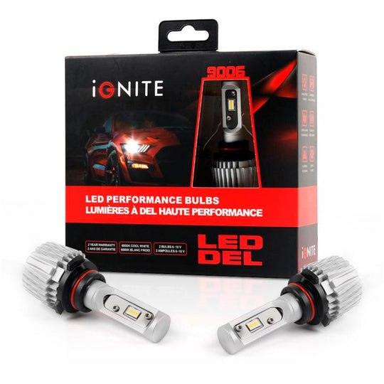 9006.LED 9006 Ignite LED Headlight Bulbs, 2-pk
