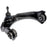 Close-up of the CB85058 ProSeries OE+ Control Arm, featuring bushings and a ball joint, isolated on a white background.