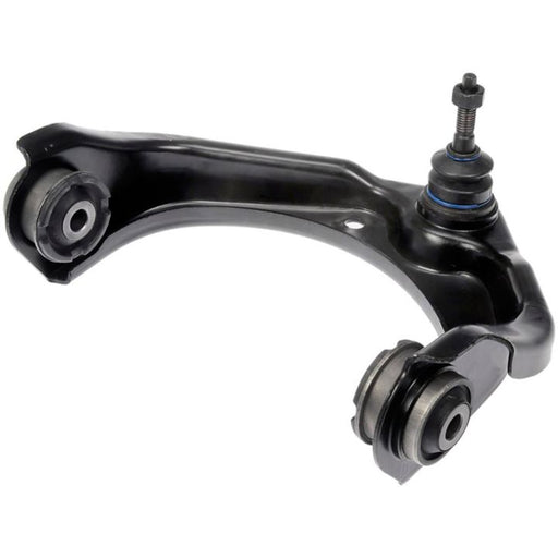 A CB85057 ProSeries OE+ Control Arm in black, complete with bushings and a ball joint.