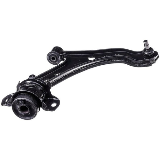 The CB85324 ProSeries OE+ Control Arm in black, featuring mounting points and bushings, displayed on a white background.