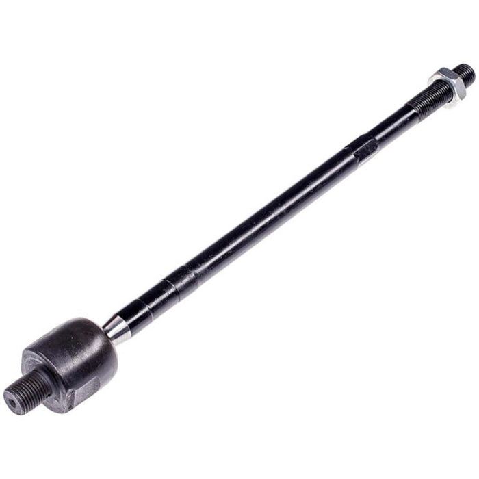 A TI60215 ProSeries OE+ Tie Rods, featuring a black metal steering tie rod end with threaded connectors on both ends, set against a white background.