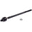 A TI65050 ProSeries OE+ Tie Rod end with a corresponding nut on a white background.