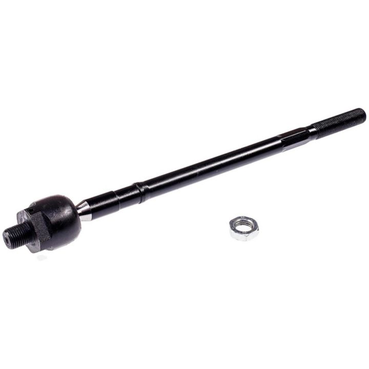 A TI65050 ProSeries OE+ Tie Rod end with a corresponding nut on a white background.